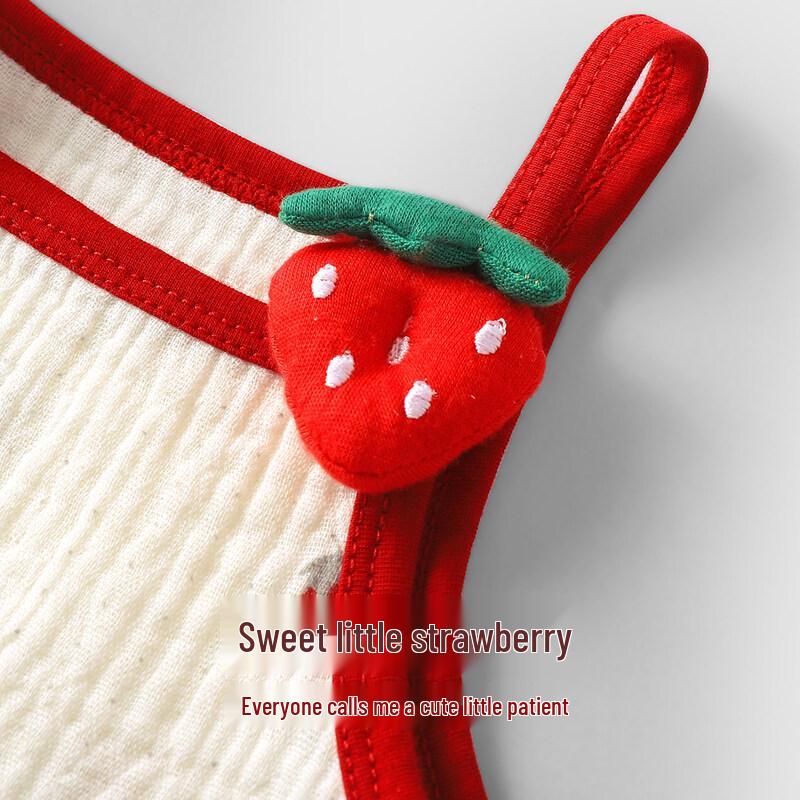 Baby Girl Summer Sleeveless Suspender Romper