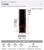 Black 30ML Square Acrylic Rotary Vacuum Bottle Press Vacuum Men's Lotion Serum Dispenser Bottle