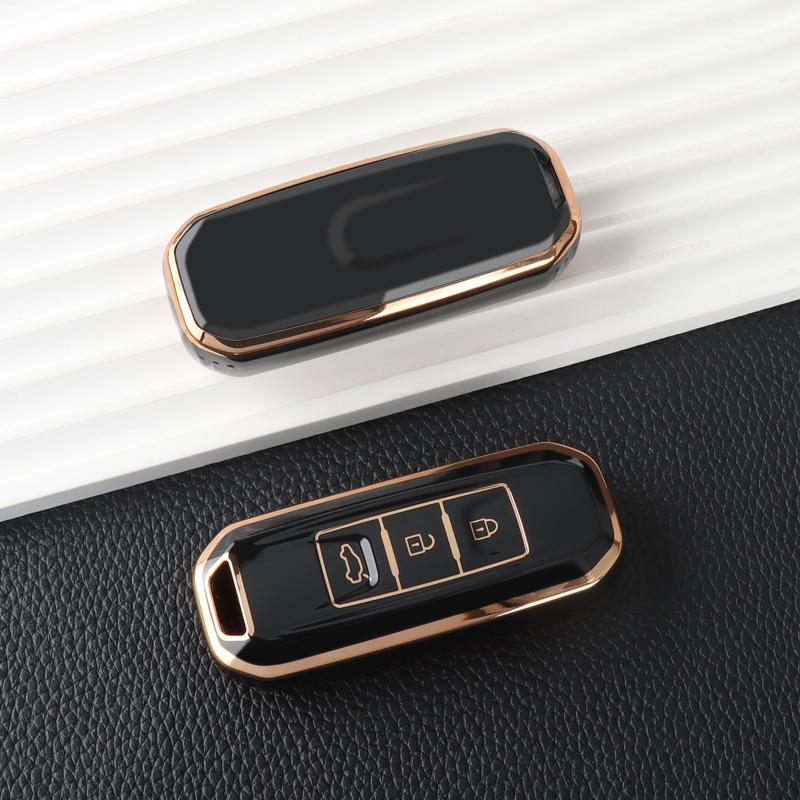 Tpu Car Key Case Holder For Baojun 510 730 360 560 Rs-5 530 630 Wuling Hongguang S Key Cover Protector Shell Car Accessories
