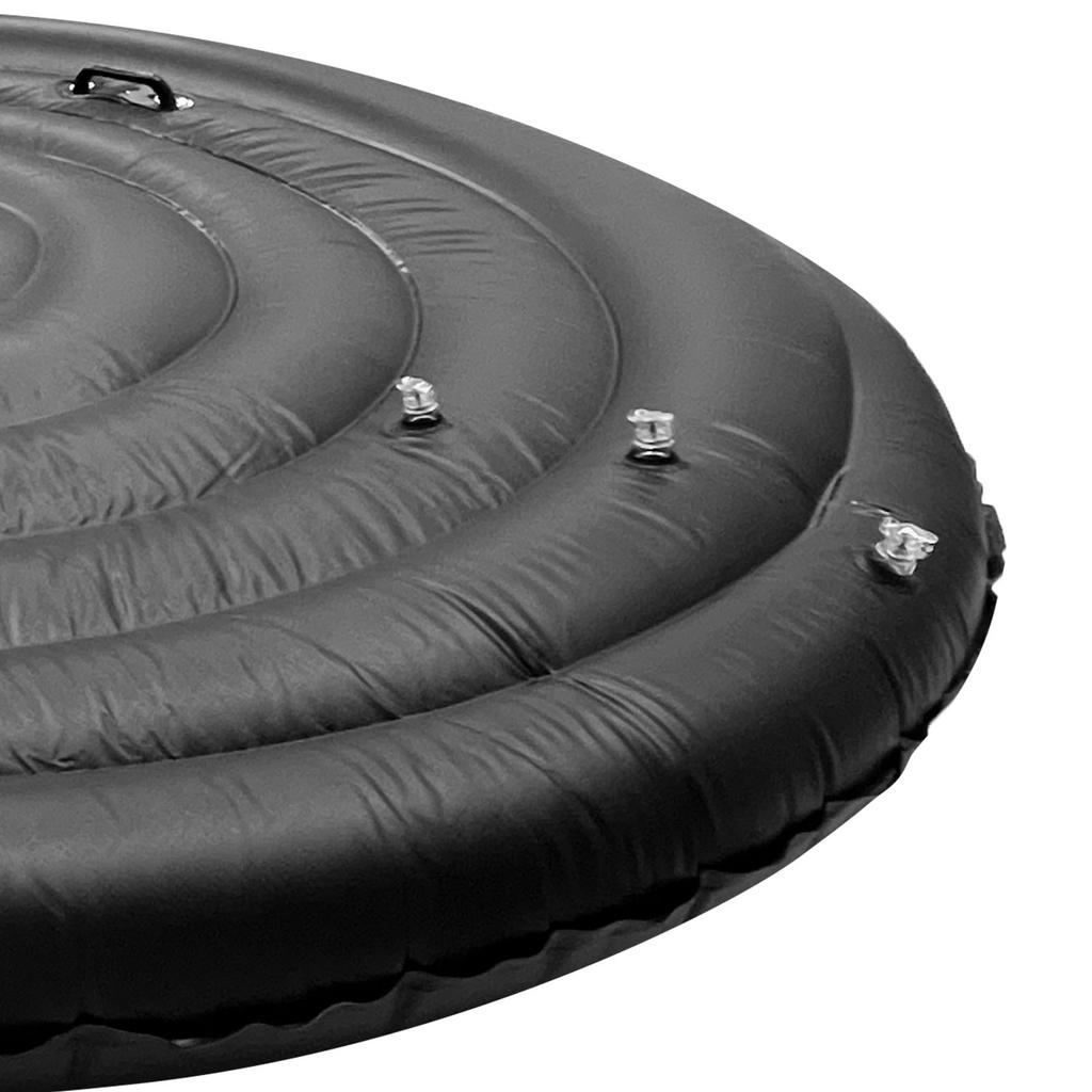 Kryt na horkou vanu s madly Prachotěsný Větruodolný Voděodolný Sněhuodolný PVC Nafukovací Izolovaný Víko horké vany pro venkovní použití