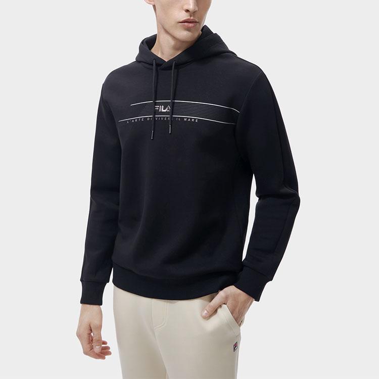 New FILA Sweatshirts Men's Black F11M317201F-BK