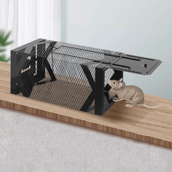 Yousheng Humane Mouse Trap Easy Catch Release Rat Cage Reusable Indoor Outdoor Animal Trap for Mice Voles Hamsters Barns Warehouses