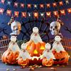 Halloween Tree Topper, Christmas Trees Topper Halloween Ornaments, Spooky Decor Party Supplies (Cute, 3.78 * 3.78 * 7.28inch)