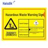 Haishidike Hazardous Waste Warning Sign
