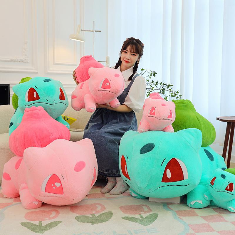 Pink Frog Seed Doll Pokémon Garlic Toad Large Frog Pillow Exchange Doll