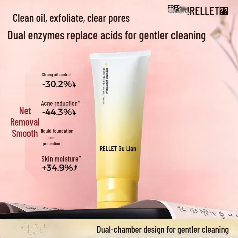 RELLET Dual Extract Balancing Oil Control Cleanser