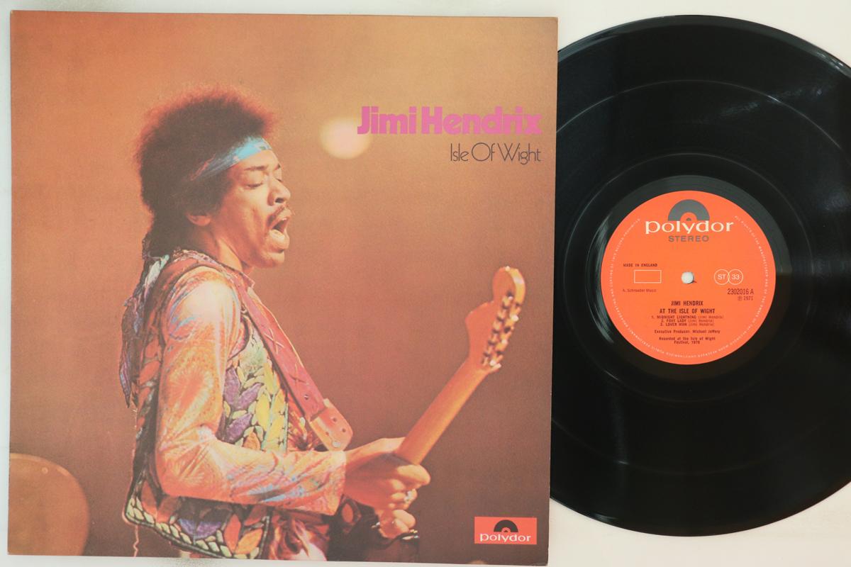 

LP Record JIMI HENDRIX Isle Of Wight 2302016 POLYDOR 1971 UK Rock Used