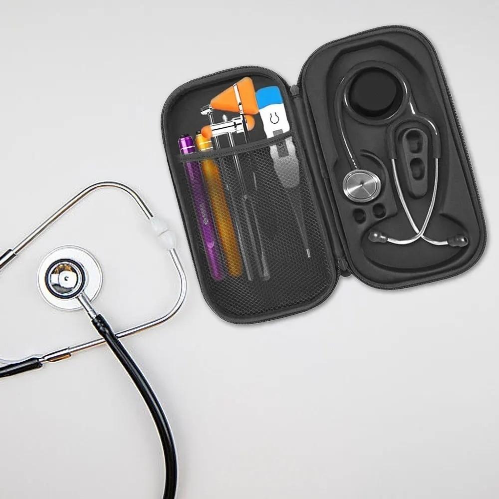 Hard Shell Portable Stethoscope Case Waterproof EVA Stethoscope Storage Carrying Case  Travel