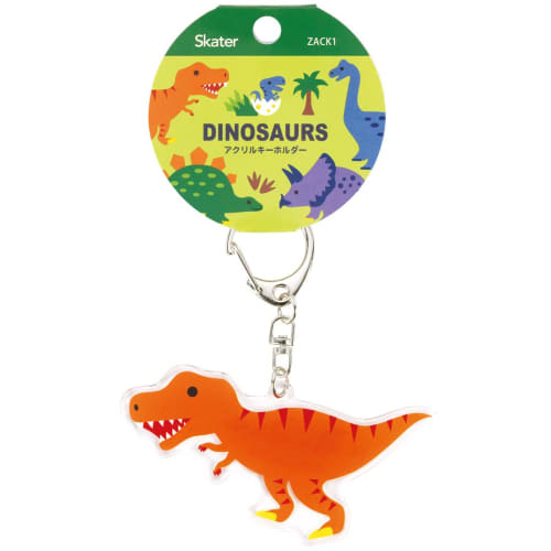 Skater Acrylic Keychain Dinosaur Tyrannosaurus ZACK1-A