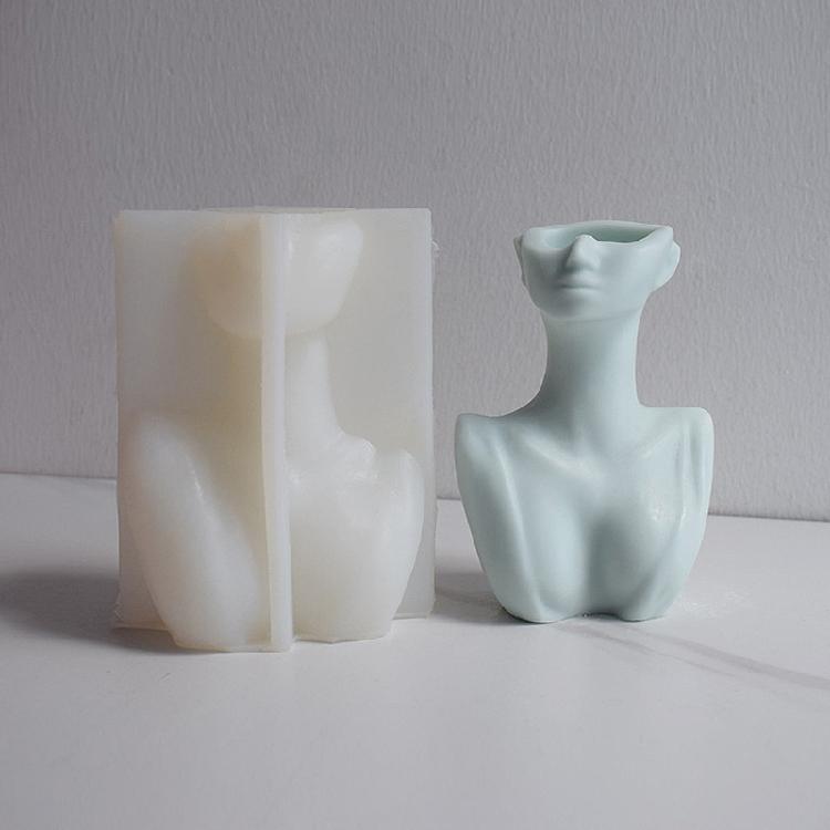 Baking Mould Supplies 3D Flower Pot Silicone Mold Making Cupcake Chocolate Bake