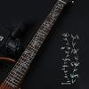 Professional Grade Fretboard Decal Nonslip Adhesive Material Artistic Tree For Frequent Performer Usage