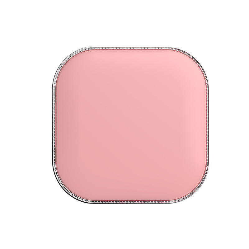 Luxury Touch LED Ring Light Compact Mirror Rechargeable Pocket Makeup Mirror for Travel & Purse /ODM