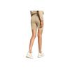 Puma Solid Color Breathable Casual Mid-Rise Sports Shorts Women shorts Light-Brown 627989-83