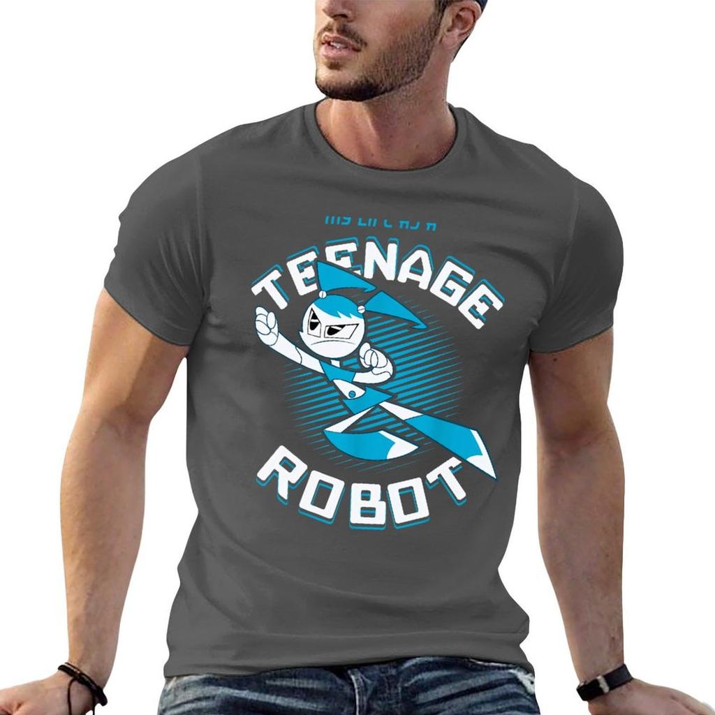 XJ Jenny WakeUnisex (My Life as a Teenage Robot) TShirt Work Wear Short Sleeve TShirt