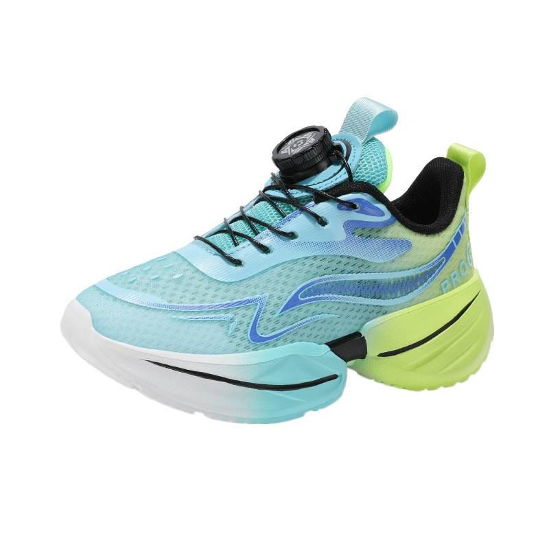 2025 autumn new non-slip boys sports shoes casual soft sole comfortable boys double net breathable basketball shoes