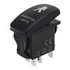 Black Sasquatch Rocker Switch 12V/24V 5Pin for RV Conversion LED