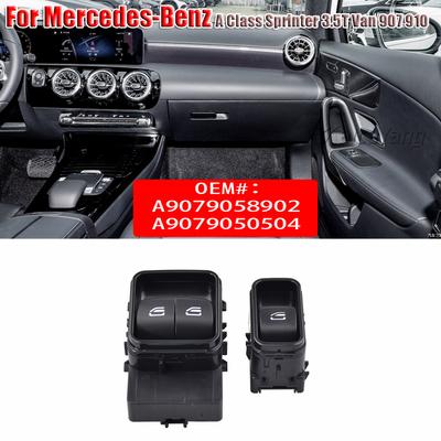 For Mercedes-Benz A Class Sprinter 3.5T Van 907 910 Power Master Window Switch Control Button A9079058902 A9079050504