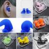 Swimmer Clear Silicone Ear Plugs Adults Hypo-allergenic Earplugs For Swimming