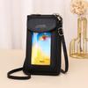 Women's Crossbody Touchscreen Phone Bag: Multifunctional Wallet & Small Shoulder Pouch