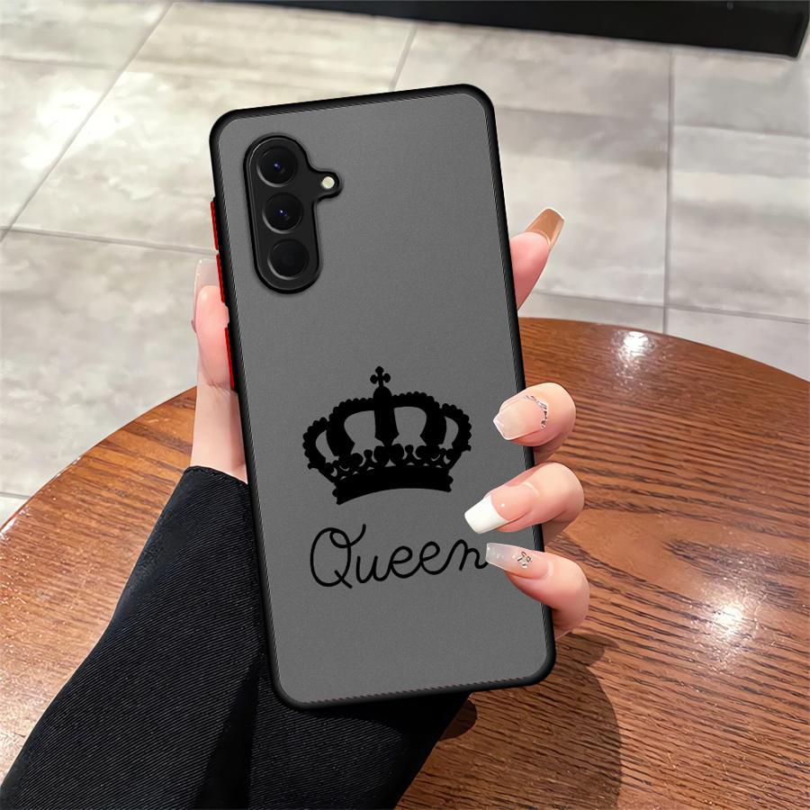 Case for Samsung Galaxy A52S A72 A54 A73 A33 A53 A35 A16 A15 A14 A23 A34 A36 A56 A55 A17 A52 Phone Cover The Queen's Crown