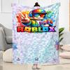 Roblox 103 Blanket Soft Warm Cozy Great for Chair Sofa Seaside Four Seasons Universal Warmthful Decor Ideal Gift For Birthday Valentine'S Day
