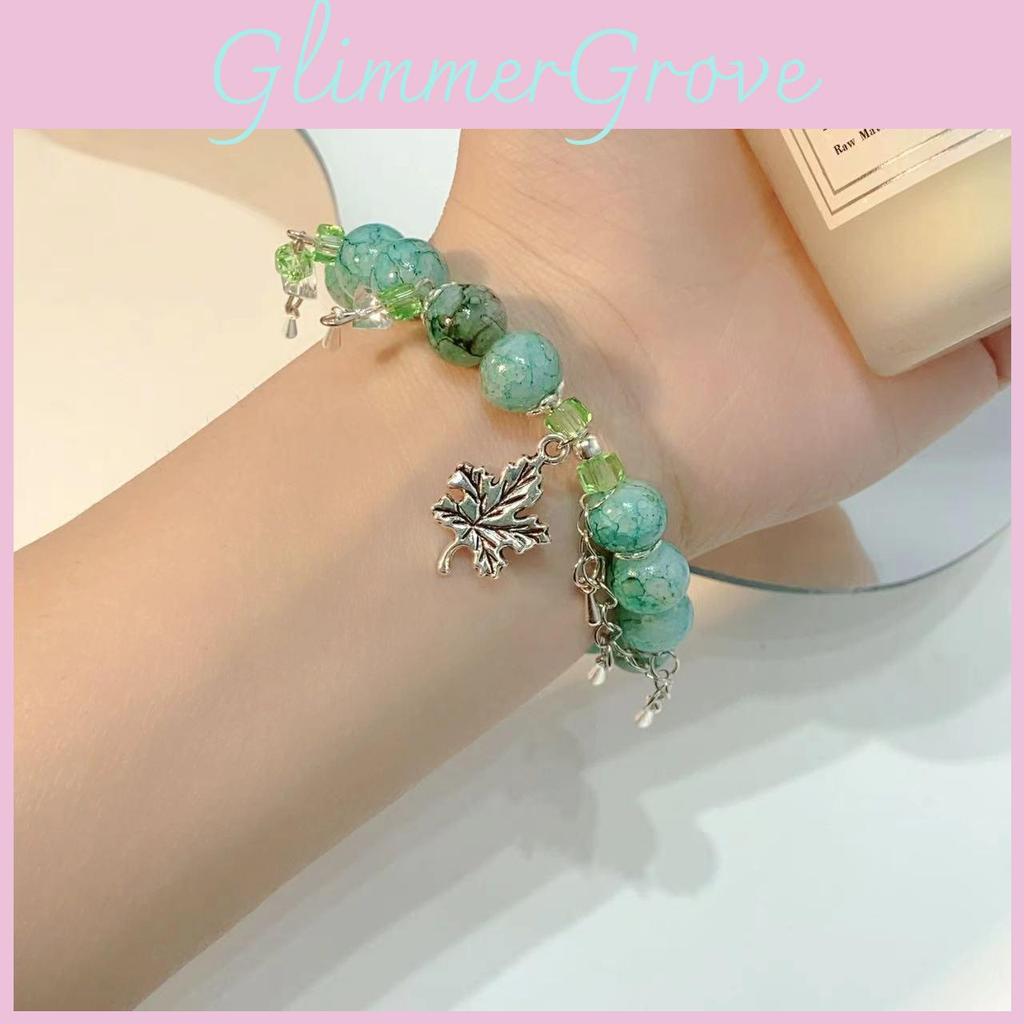 Gradient Blue Elegant Gemstone Butterfly Bracelet For Women Luxurious Summer Jewelry