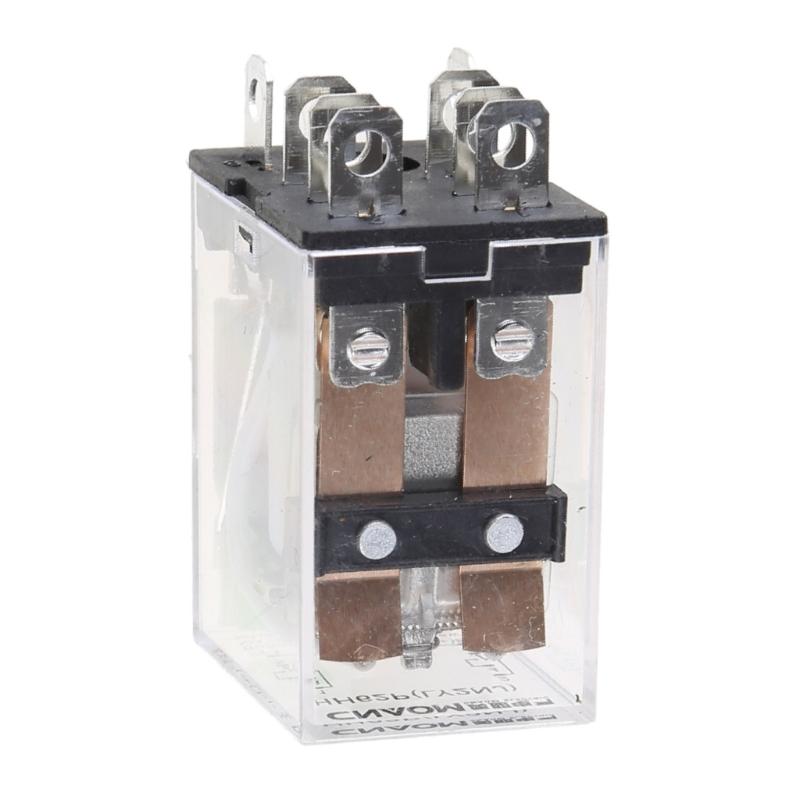 10A Mini Electromagnetic Relay Electronic Modules DPDT 8 Pin LED Lamps