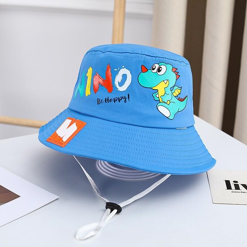 Baby Dinosaur Sun Hat With Wide Brim Cotton Polyester For Spring Autumn Kids Sun Protection