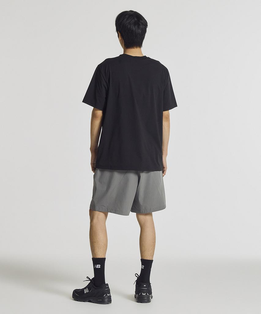 Nyuballanseu Nbneg31633 / Uni Frozen Essential Small Logo Short Sleeve T-Shirt (Black)