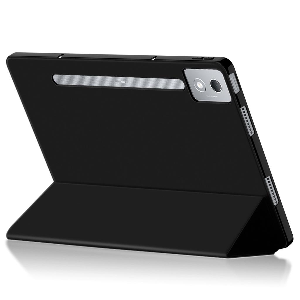 For Lenovo Xiaoxin Pad Pro 12.7 inch Case PU Leather TPU Back Trifold Stand Tablet Cover