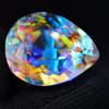 Natural Mystic Topaz Rainbow Fire 50-51 Ct Pear Cut Beautiful Gemstone