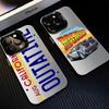Back To The Future Time Machine Phone Case for Samsung Galaxy S26 S25 S24 S23 S22 S21 S20 Note20 FE Ultra Edge Plus 4G 5G Anti