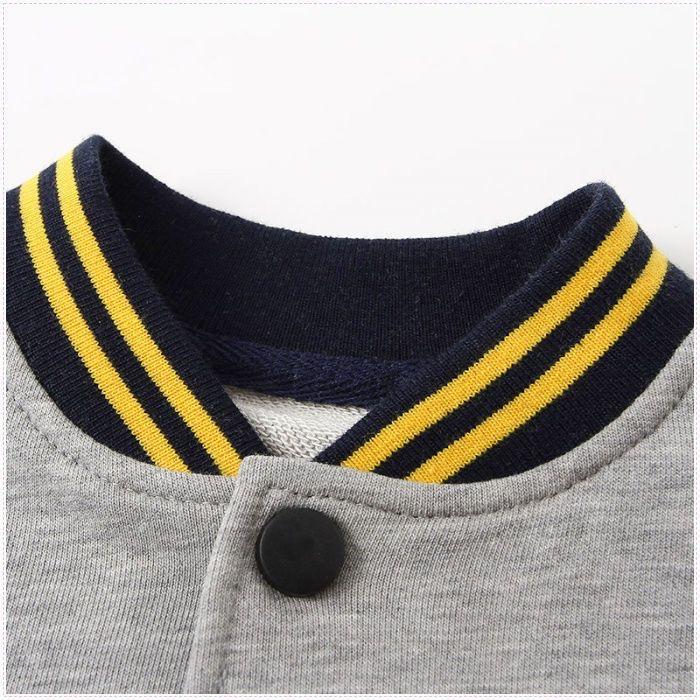 Baumwollkleidung für Kinder, Jungen, lässig, Sport, Top, Studenten, Baumwolljacke