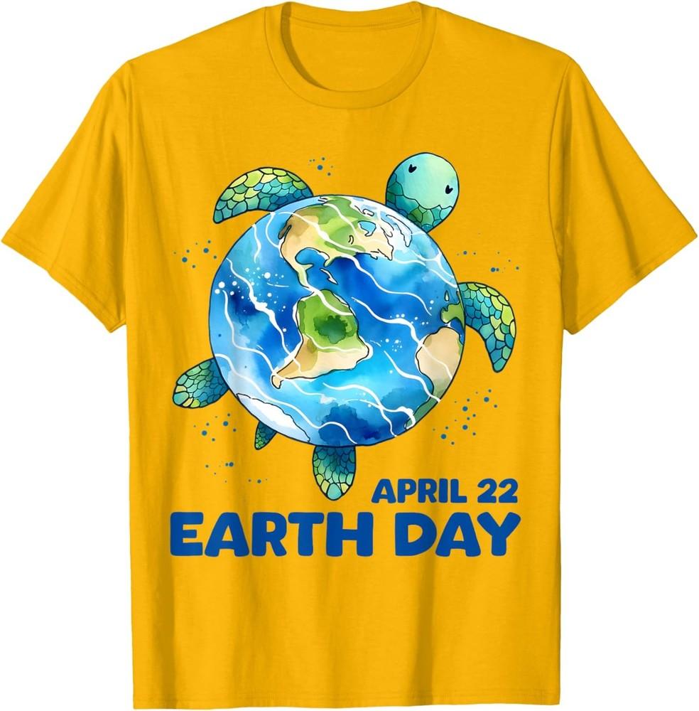 

Earth Day Sea Turtle Save The Planet Design Unisex TShirt Unisex T-Shirt L