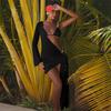 3-teiliger Mikro-Bikini-Überwurf 2025 Sexy einfarbiger Badeanzug Damen Push-up Bademode Biquini Damen Body Badeanzug Sarong Rock