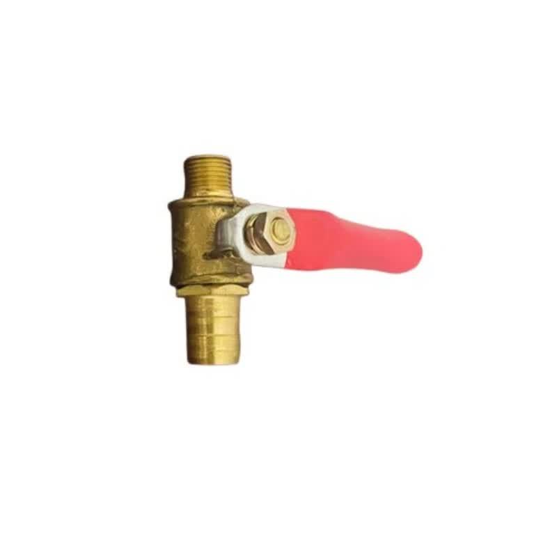 Shangtie Red Handle Ball Valve