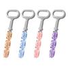 Verstellbarer Rollenmassage-Rückenstrecker mit abnehmbarem Ball zur Linderung von Schulter und Nacken - Alleinige Anwendung für Zuhause