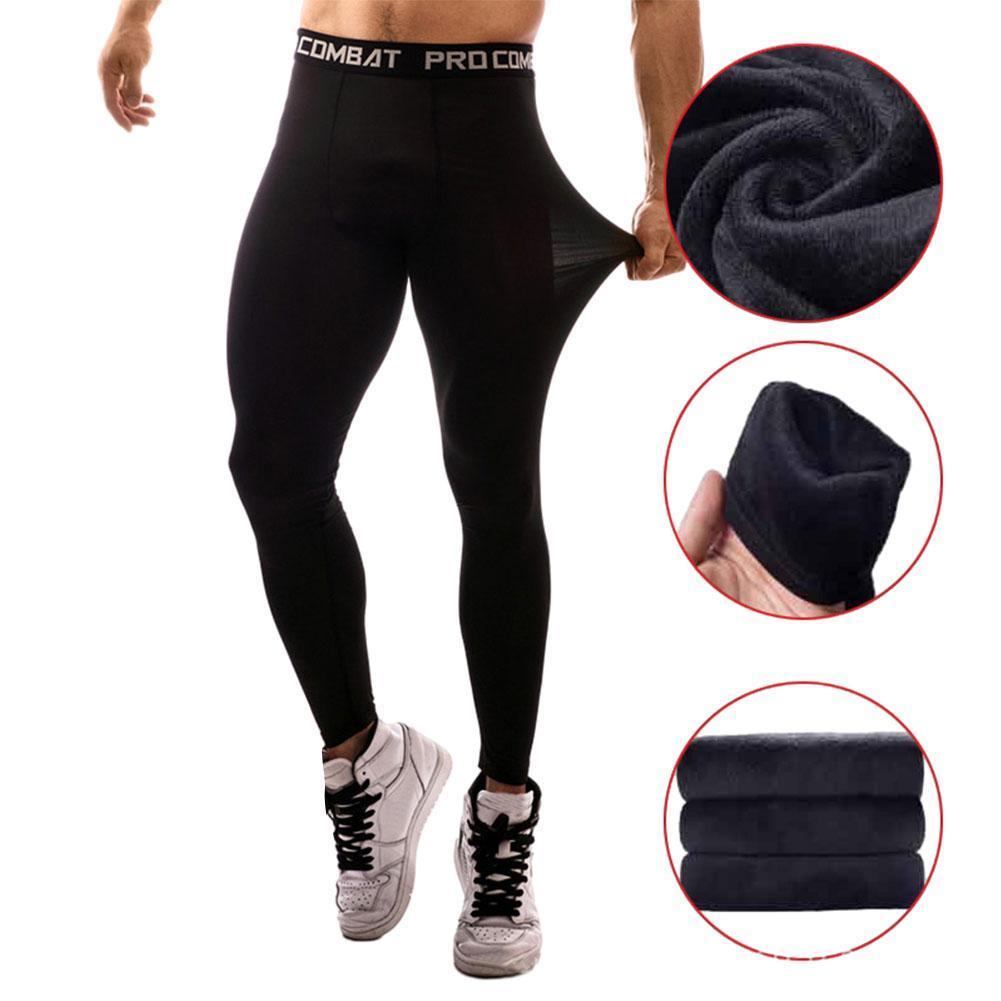

Leggings Men Gym Running Tights Men Compression Pants Fitness Jogging Long Trousers Yoga Training Bottoms XXL темно-синього кольору