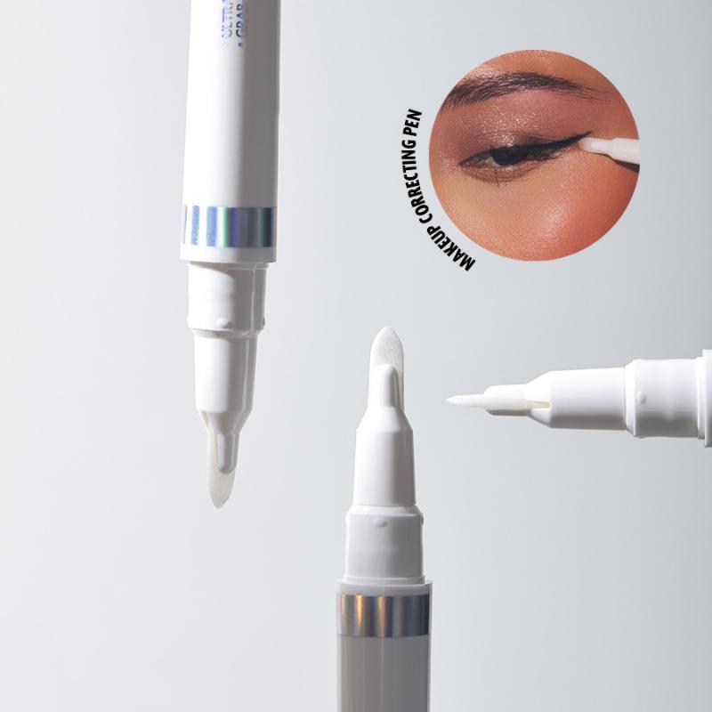 Jemný korekční tužka na make-up Odstraňovač šmouh Tužka Snadno čistící Oční linky Nástroj na opravu rtů Voděodolné Dlouhotrvající Čisticí nástroje
