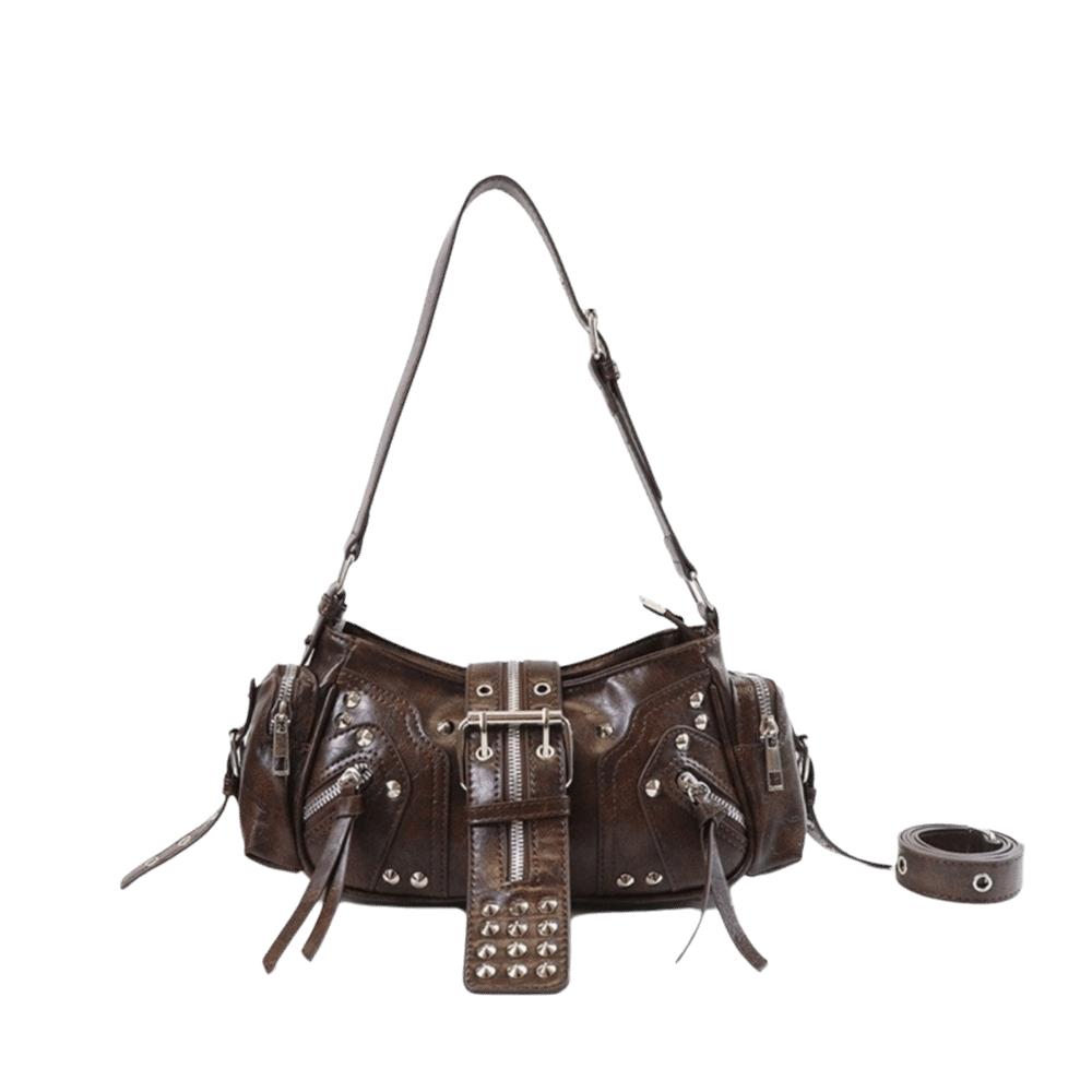 Leopard Print Crossbody Bags PU Leather Hobo Handbag Fashion Underarm Bag Commute