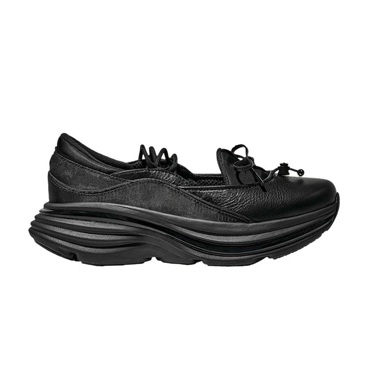 HOKA Bondi Mary Jane Black Men Sneakers 1171546-BBLC