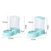 Automatic pet feeder Cat Drinking bowl Cat bowl Large capacity Dog bowl 3.8L combination food storage bucket Pet supplies