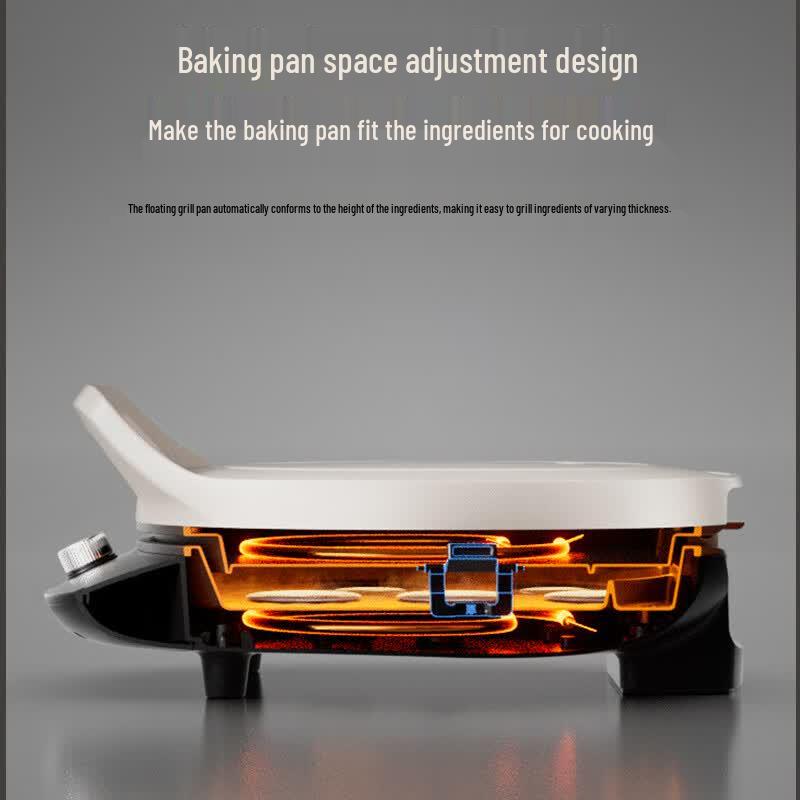 Supor Electric Baking Pan with Double-Sided Heating CN Plug (adapter Included)
