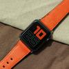 Matteu Apple Watch Italian Genuine Leather Strap (Orange) S97317