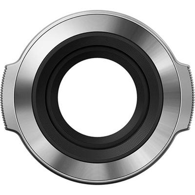 Automatic Lens Cap for OLYMPUS DIGITAL ED EZ Silver SLV Opening/closing M.ZUIKO 14-42mm F3.5-5.6 LC-37C