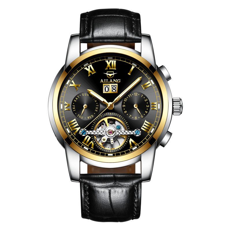 AILANG Vollautomatische mechanische Herrenuhr, wasserdichte Multifunktions-Herrenuhr