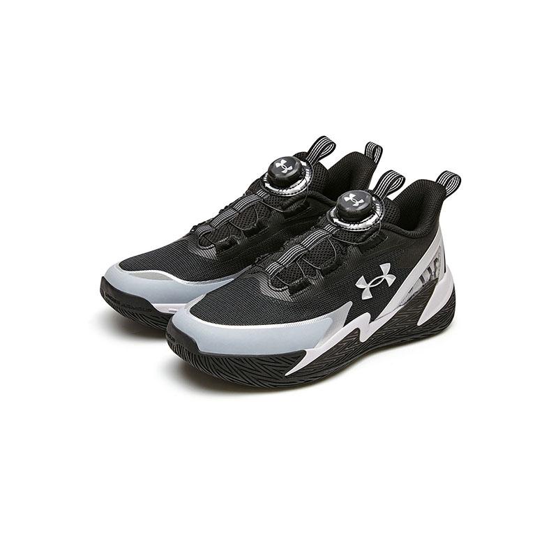 Under Armour Basketball Series Lightweight Comfortable Anti-Slip Mid-Top Basketball Shoes Kids Sneakers 2531510