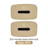 Car Tissue Box Sunshade Visor Seat Backrest Suspension Papper Bag For Lincoln Mondeo MKZ MKX Aviator Navigator Continental Corsa FF2