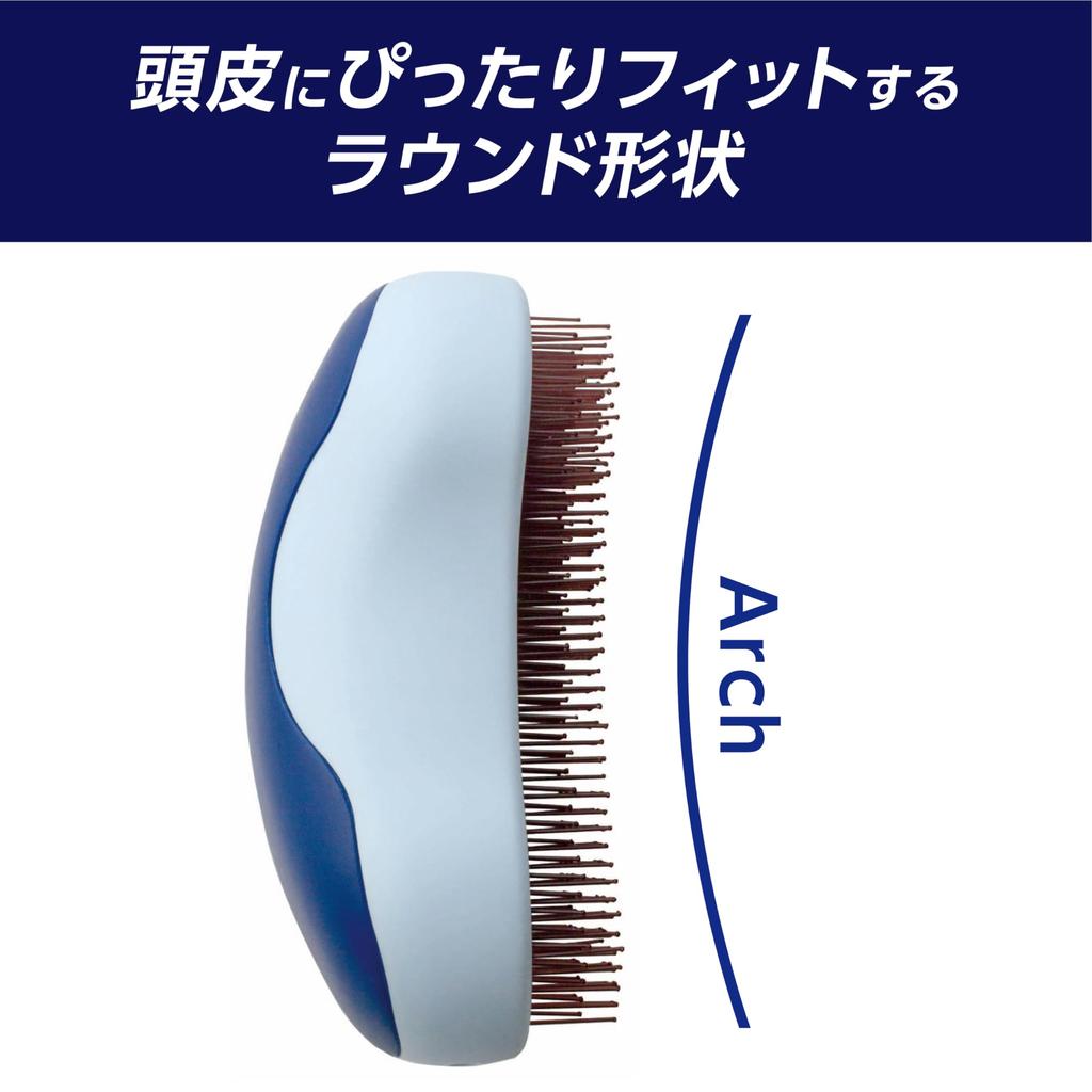 Kai Corporation Scalp Brush, Ceramic Blue, KQ2342