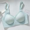 Bra for Women Without Steel Rings Soft Support Bra Jacquard Sports Comfort Bra